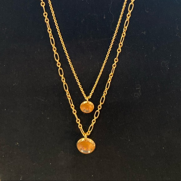 J. Crew Layered Coin Necklace - Picture 9 of 12